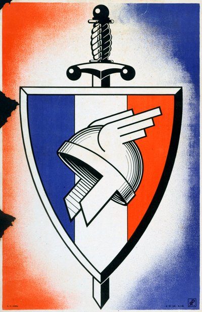 The Symbol of the Legion of the French Volunteers by Unbekannt