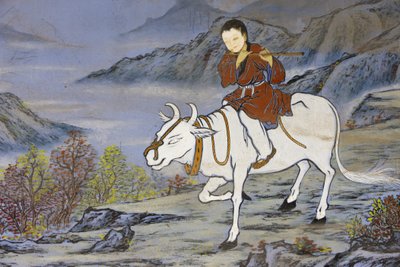The Ten Ox Herding Pictures of Zen Buddhism Represent the Stages of Enlightenment: Coming Home on the Ox