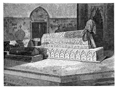 The Tomb of Mehmed II in the Green Mosque, Bursa, Turkey by Unbekannt