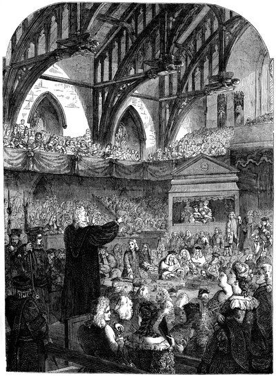 The Trial of Dr. Sacheverel by Unbekannt