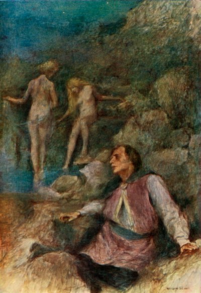 The Veele Came to the Spring to Bathe by Unbekannt