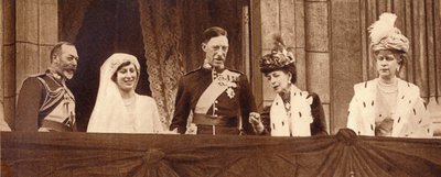 The Wedding of Princess Mary and Viscount Lascelles, 28 February 1922 by Unbekannt
