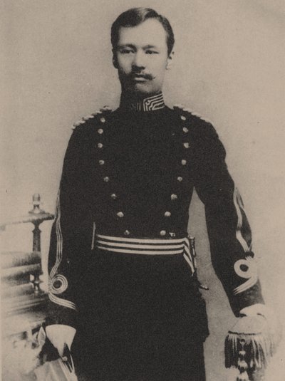 The young Mori Ogai in Germany after his appointment to first class military doctor by Unbekannt