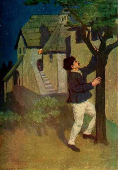 The Young Man Shakes a Tree Three Times, 1917 by Unbekannt