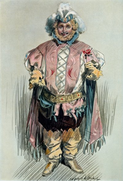 Theatre De La Porte-Saint-Martin - Falstaff - M. Clerget by Unbekannt
