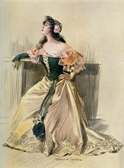 Theatre De La Porte-Saint-Martin - Falstaff - Nelly. - Mlle. Pannetier by Unbekannt