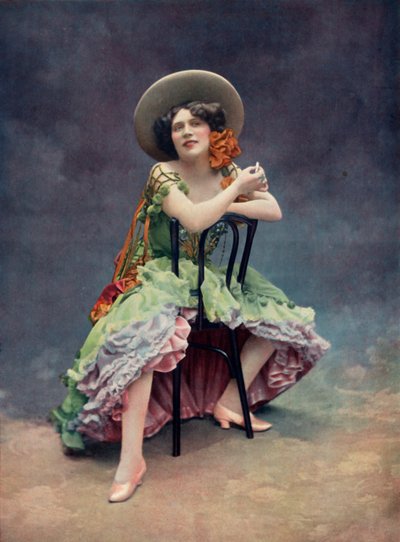 Theatre Des Varietes. - Paris Aux Varietes - Otero - Mlle. Lise Berty, 1904 by Unbekannt