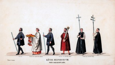 Theatre costume designs for Shakespeare