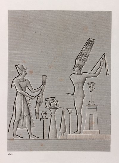 Thebes, Karnak close up by Unbekannt