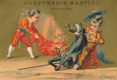 Children as a Picador and a Matador by Unbekannt
