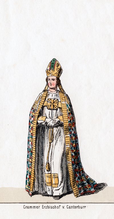 Thomas Cranmer, costume design for Shakespeare