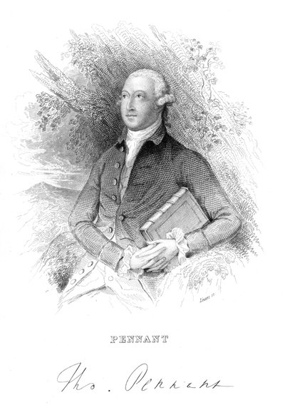 Thomas Pennant, 18th century British naturalist and traveller by Unbekannt