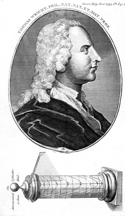Thomas Wright, English astronomer, scientific instrument maker and teacher by Unbekannt