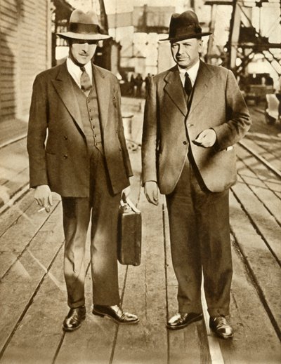 Thornton and MacDonald Released after the Metro-Vickers Affair, 1933, 1935 by Unbekannt