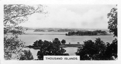 Thousand Islands, St Lawrence River, Canada by Unbekannt