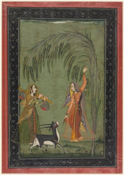 Todi Ragini, from a Ragamala Series by Unbekannt