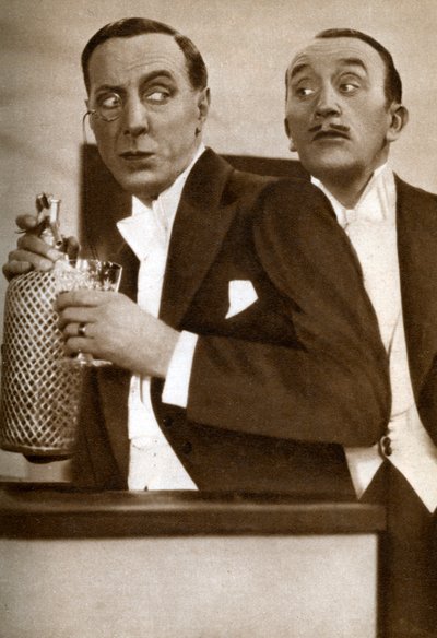 Tom Walls and Ralph Lynn, English actors by Unbekannt