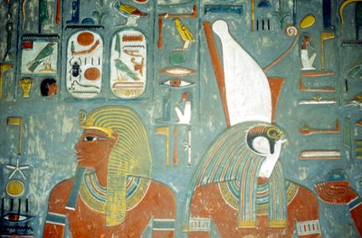 Tomb of Horemheb, Last King of 18th Dynasty, Ancient Egyptian, c1292 BC by Unbekannt