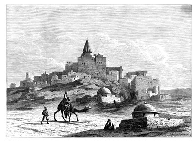 Tomb of Jonah, Near the Mosque, on the Artificial Mound of Nabbi Yunis, Nineveh, Assyria by Unbekannt
