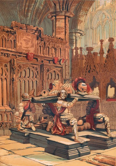 Tomb of Sir Francis Vere in Westminster Abbey by Unbekannt
