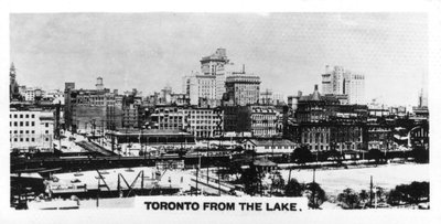 Toronto from the lake, Canada by Unbekannt