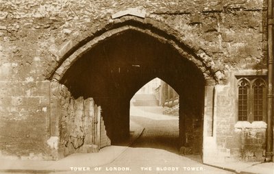 Tower of London. The Bloody Tower, c. 1910 by Unbekannt