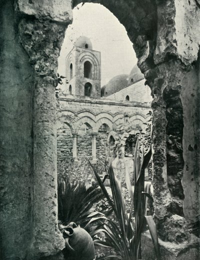 Tower of St Giovanni degli Eremiti, Palermo, 1906 by Unbekannt