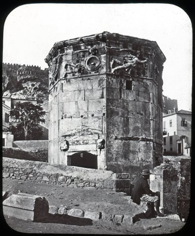 Tower of the Winds, Athens, Greece by Unbekannt