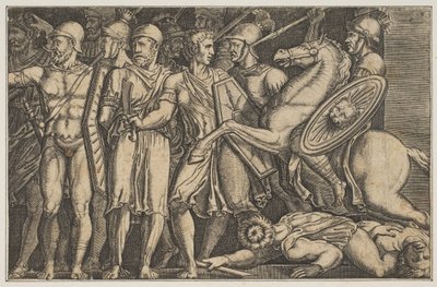 Trajan Fighting the Dacians, ca. 1515-1600 by Unbekannt