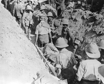 Transportation of the Injured, Allied Operations in the Dardanelles, Turkey by Unbekannt