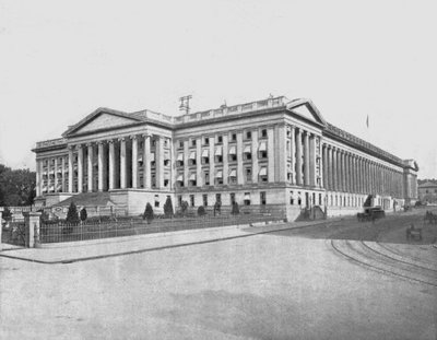 Treasury Building, Washington DC, USA by Unbekannt