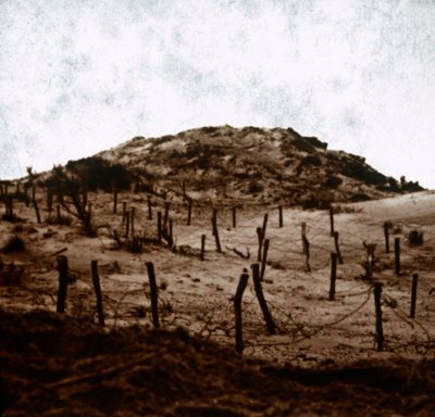 Trenches at Mamelon Vert, Nieuwpoort, Flanders, Belgium by Unbekannt
