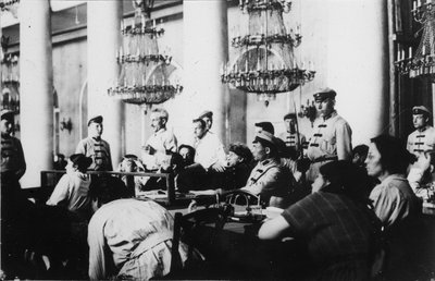 Trial of Leaders of the Socialist-Revolutionary Party, Moscow, Russia, August 1922 by Unbekannt