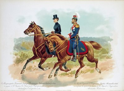 Tsar Nicholas II of Russia in the Uniform of Her Majesty