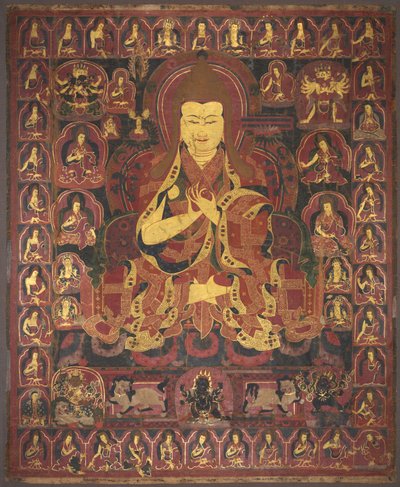 Tsong Khapa, Founder of the Geluk Order by Unbekannt
