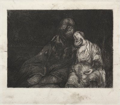 Two Figures by Unbekannt