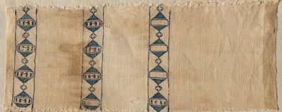 Two Fragments of a Scarf or Headdress by Unbekannt