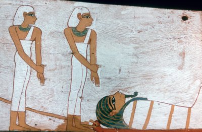Two Priestesses (detail) by Unbekannt