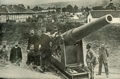 Typical Group of the Servian Artillery, 1919 by Unbekannt