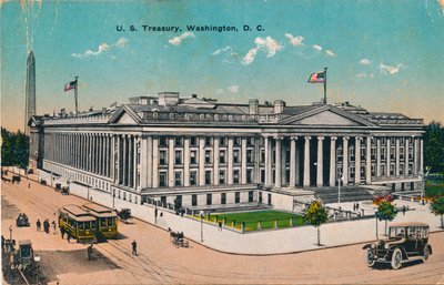 U.S Treasury, Washington, DC by Unbekannt