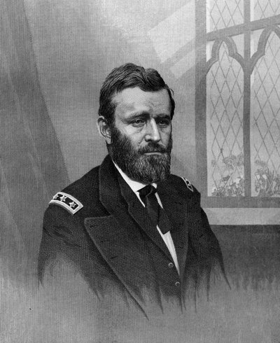 Ulysses S Grant, 18th President of the United States by Unbekannt