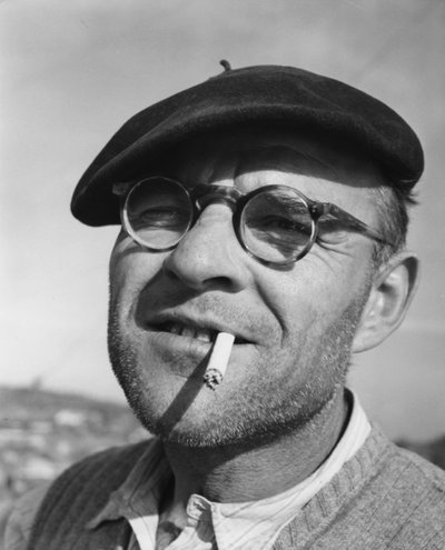 Umberto Bratti, a Donzere-Mondragon Canal and Power Worker, 1952 by Unbekannt