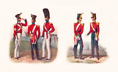 Uniforms of the 86th Regiment by Unbekannt