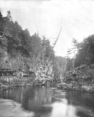 Upper End of the Ausable Chasm, Adirondacks, New York State, USA by Unbekannt