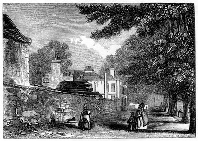 Upper Flask Tavern, Hampstead Heath, Residence of George Steevens by Unbekannt