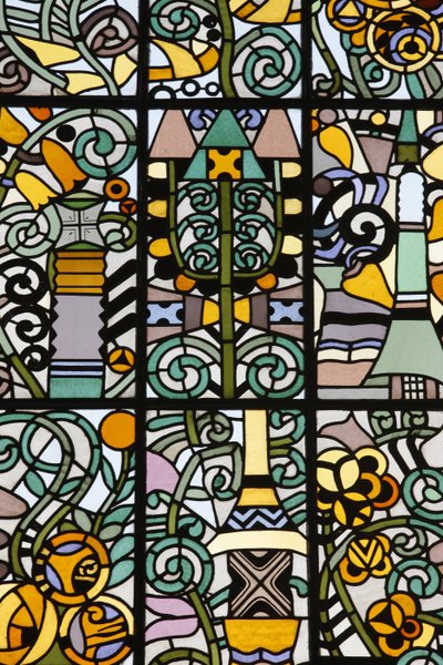 Varosligeti Calvinist Church by Aladar Arkay. Detail. Budapest by Unbekannt