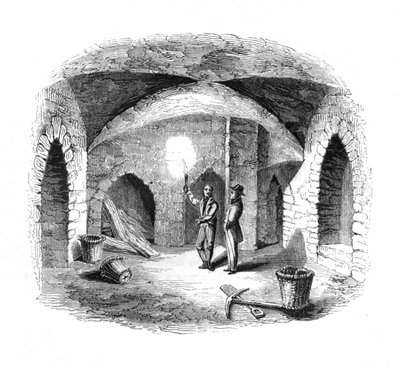 Vault beneath the Old House of Lords by Unbekannt