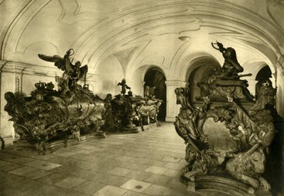 Vault of the Hapsburgs in the Capuchin Church, Vienna, Austria by Unbekannt