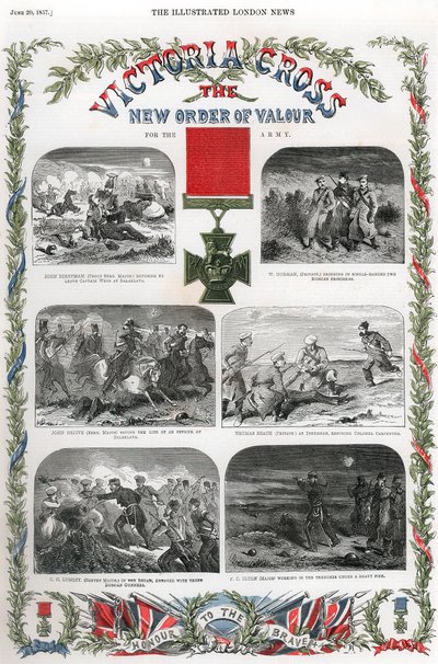 Victoria Cross, British award for gallantry by Unbekannt