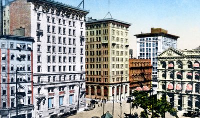 Victoria Square, St James Street, Montreal, Canada by Unbekannt